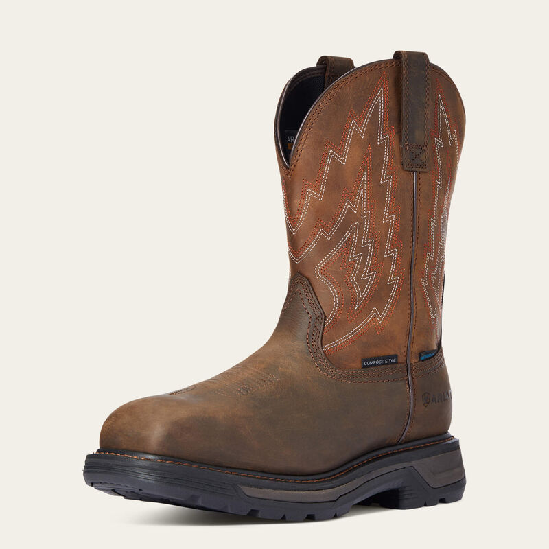 Big Rig Waterproof Comp Toe - Dark Brown