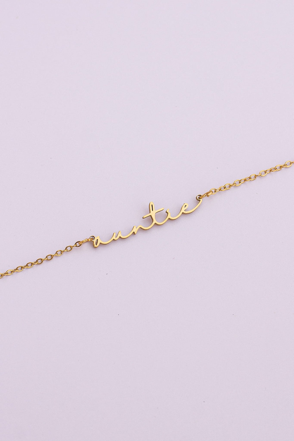 "Auntie" Necklace